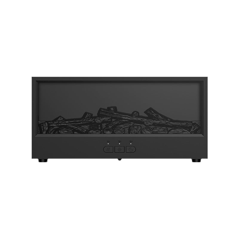 Simulated 3D Fireplace Flame Aroma Diffuser With Remote Control