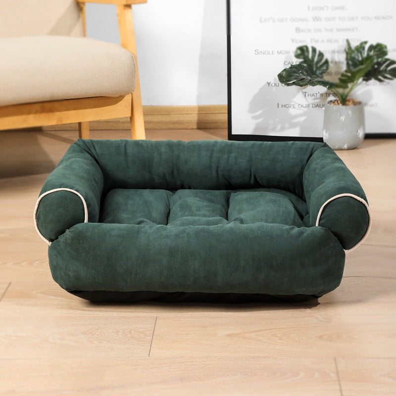 Dog Sofa Bed Sleeping Bag Style, Plush And Winter Warm