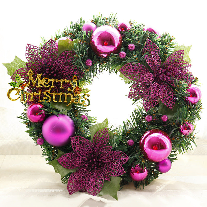 Christmas Wreath 30cm Multicolour Door Decoration