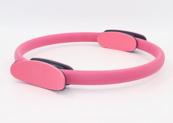 Pilates ring with padded handles