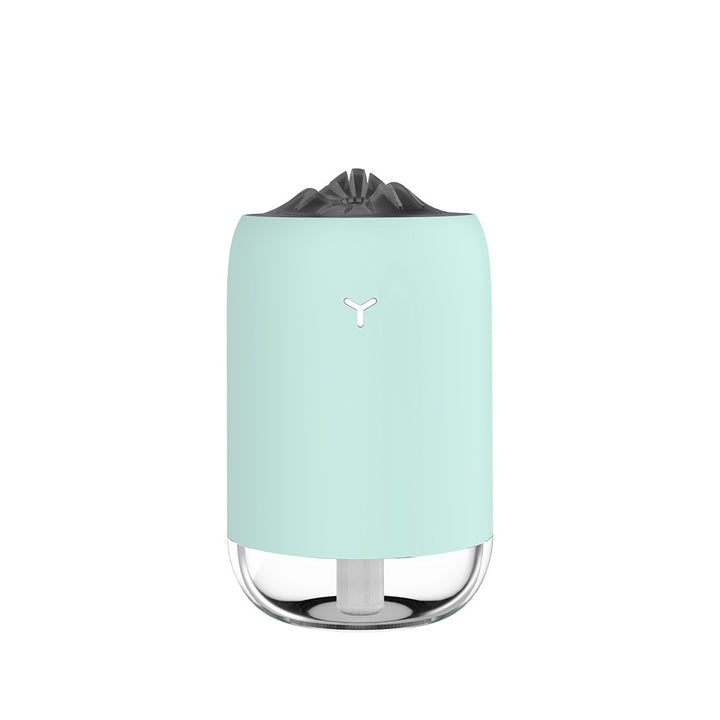 Magic Flame Humidifier And Mini Aroma Diffuser For Desk Or Car