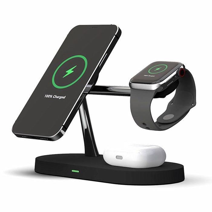Snugleigh 5-in-1 magnetic charging stand with night light