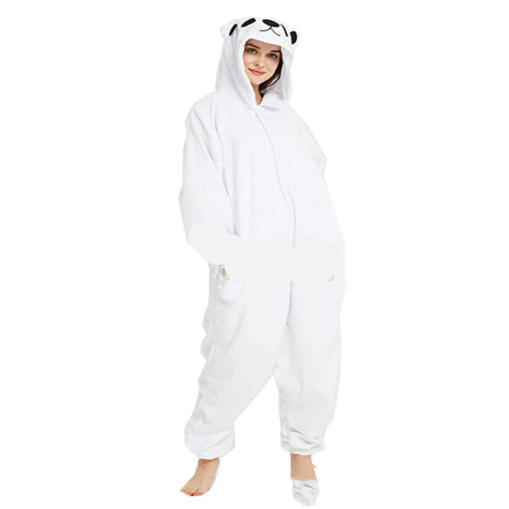 Brown Bear Fleece Onesie, Animal One-Piece Pyjamas