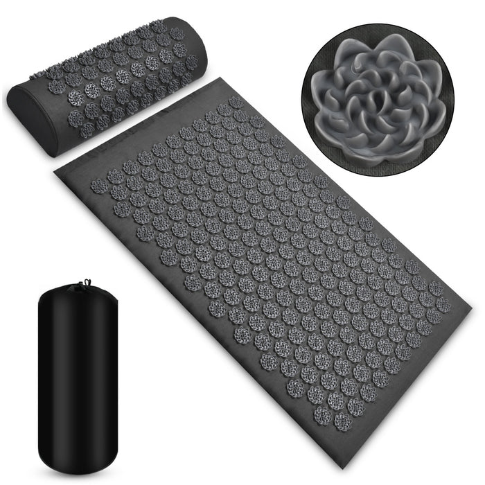 Snugleigh Acupressure mat and pillow set with travel bag