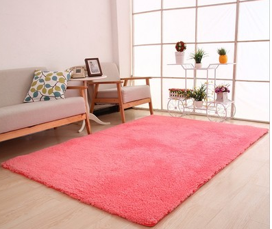 Snugleigh Fluffy shaggy rug with anti-slip back