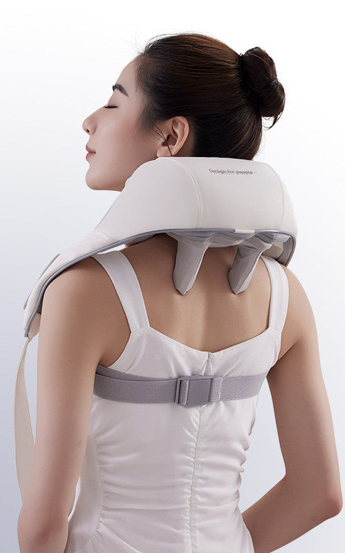 Neck and shoulder clip massager