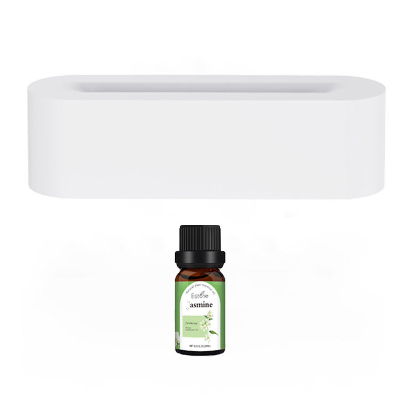 Flame Aroma Diffuser With 10ml Essential Oils, 7 Colour Light