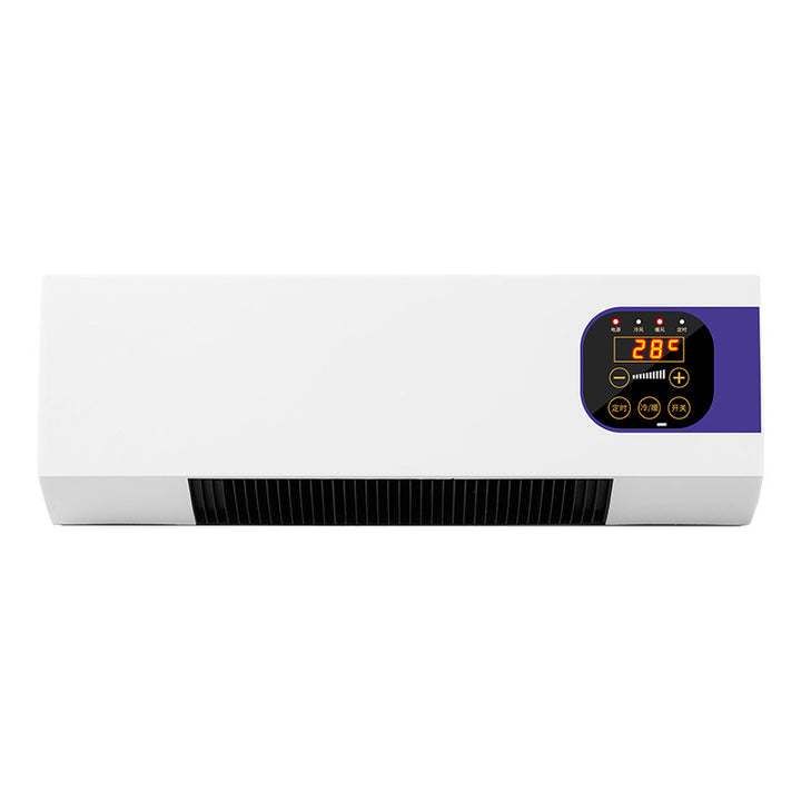 Slim graphene wall heater with touch display