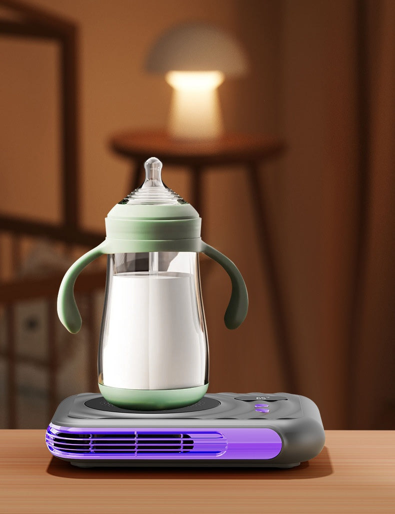 Beige mug warmer with warm air vent