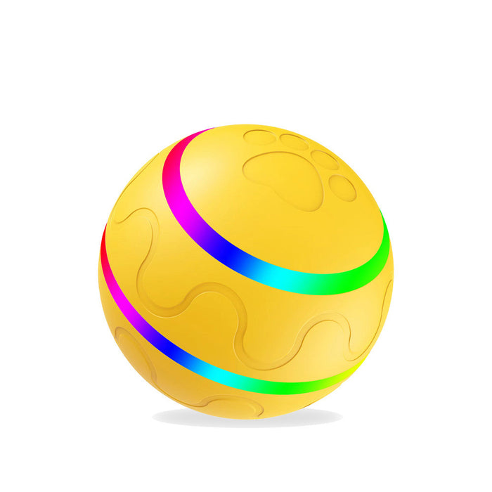 Snugleigh Self-rolling LED pet ball that changes direction