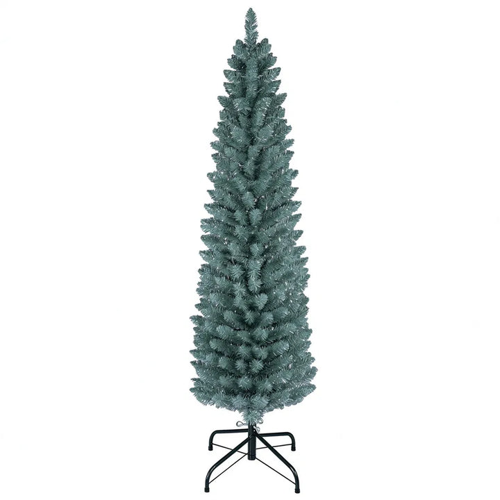 Small frosted silver-green pencil tree