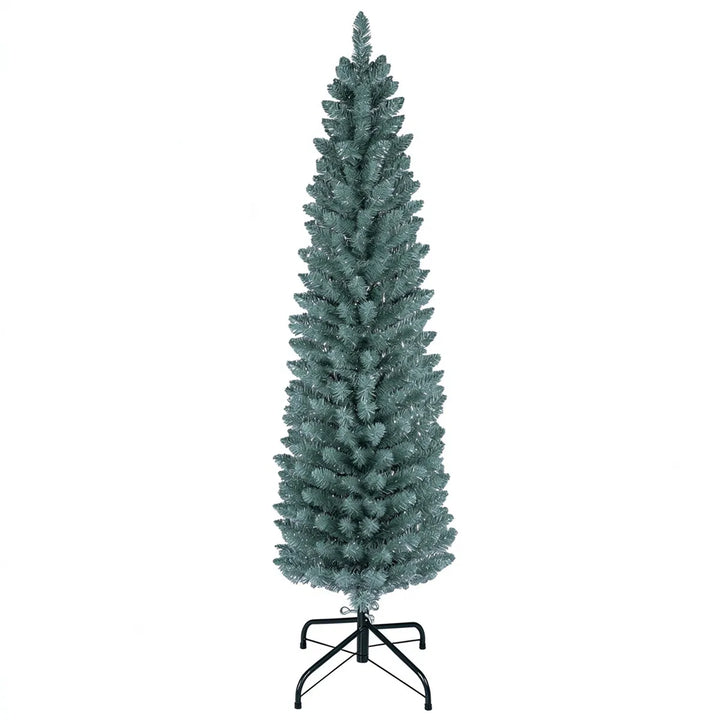 Small frosted silver-green pencil tree