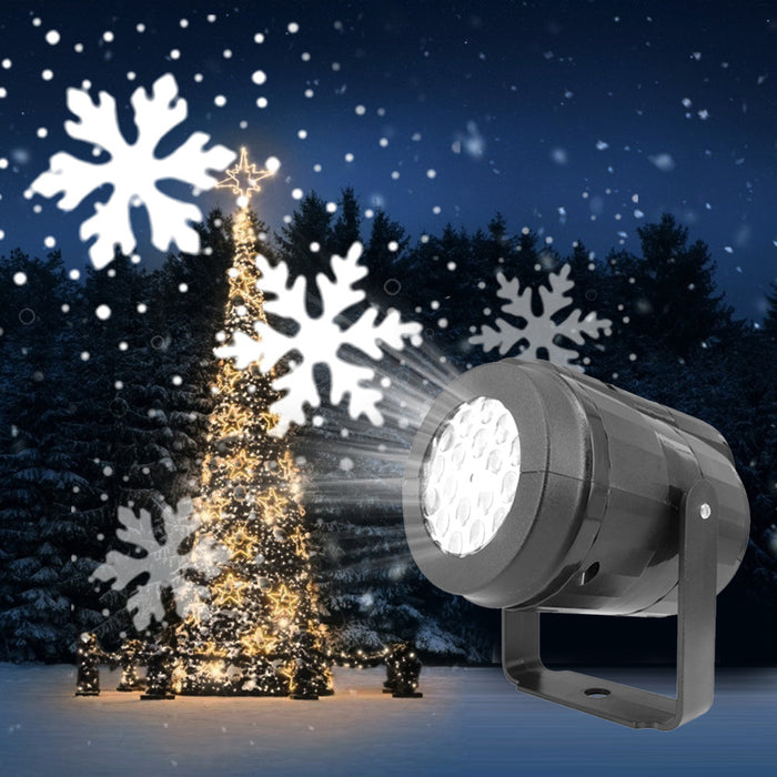 Snugleigh Rotating snowflake projector for indoor and outdoor