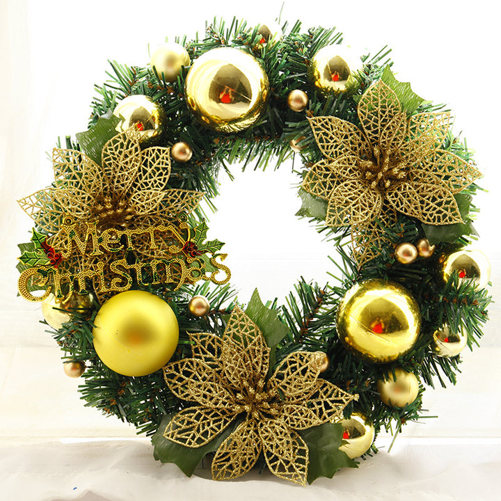 Christmas Wreath 30cm Multicolour Door Decoration