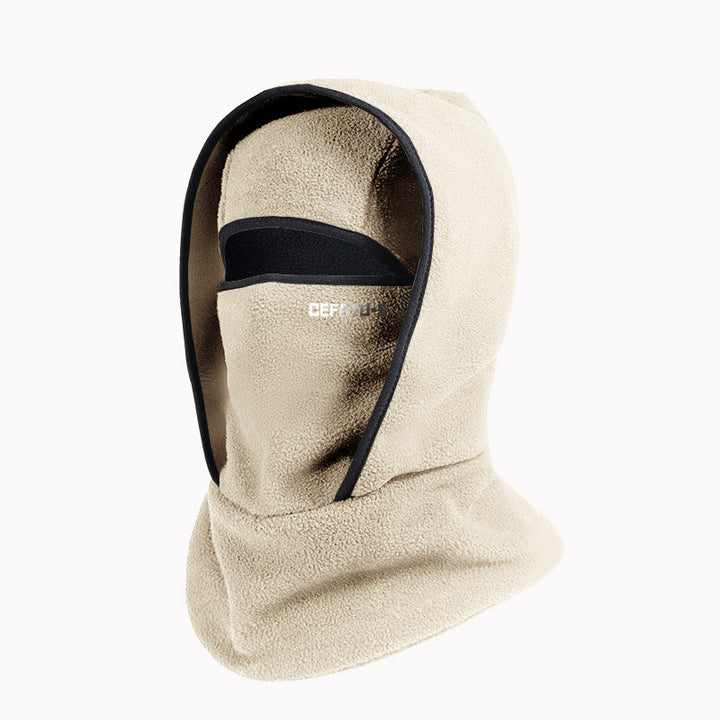 Polar fleece balaclava with eye opening