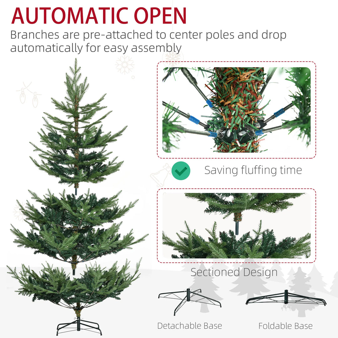 Realistic Nordic pine artificial Christmas tree