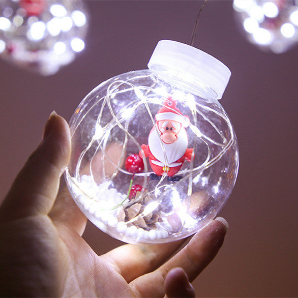 Christmas Curtain LED Fairy Lights Santa Gift Tree Designs