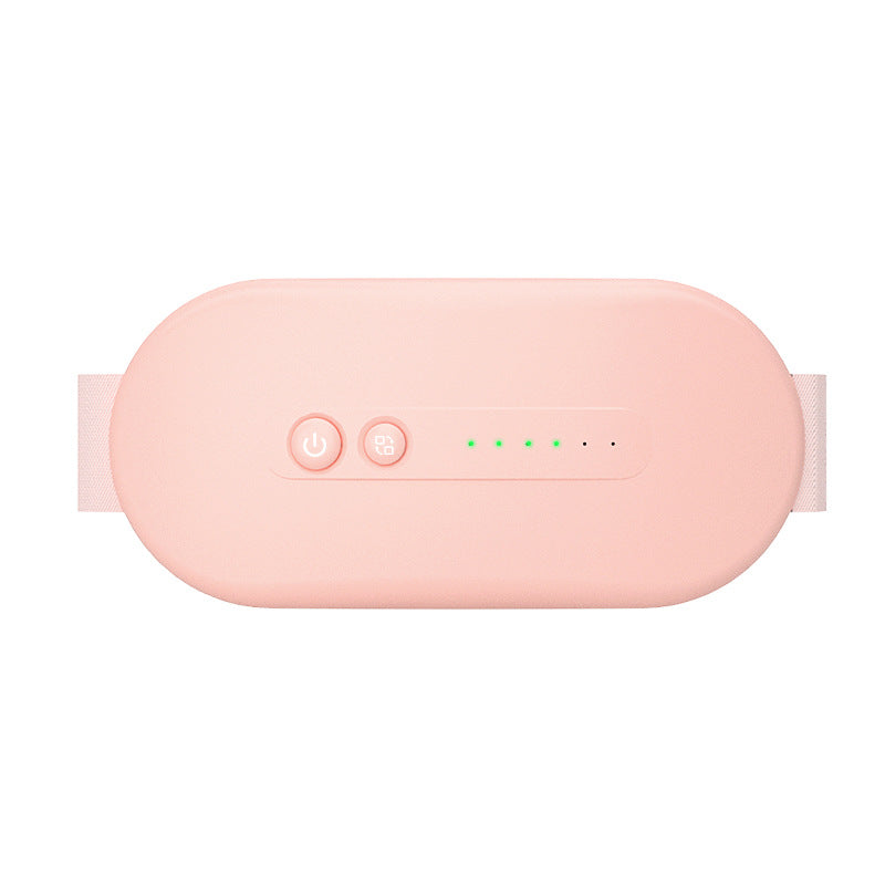 Cream rechargeable heated waist belt