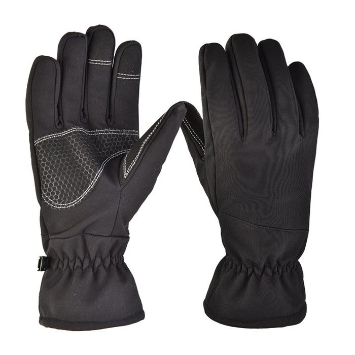 Snugleigh Softshell Winter Gloves with Grip Palm and Touchscreen