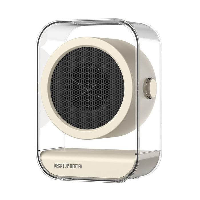 Snugleigh Compact desktop fan heater with see-through housing