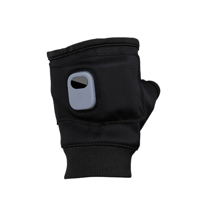 Snugleigh Rechargeable Heated Fingerless Gloves with Digital Display