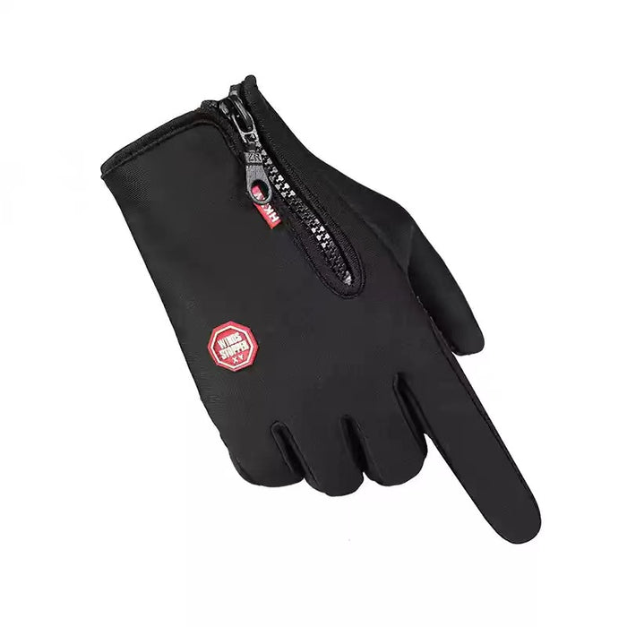 Snugleigh Windproof Sports Gloves with Zip Cuff