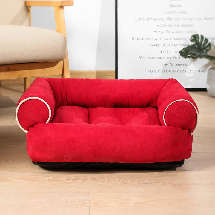 Dog Sofa Bed Sleeping Bag Style, Plush And Winter Warm