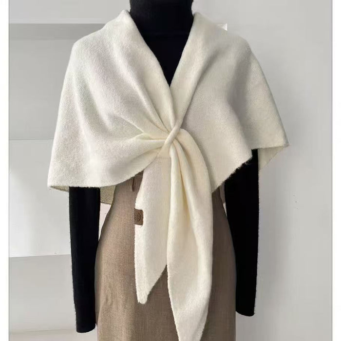 Snugleigh Soft Wool Triangle Shawl in 8 Colours