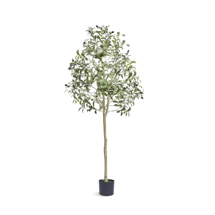 Snugleigh Artificial Olive Tree in Pot, 155 cm with Bendable Branches