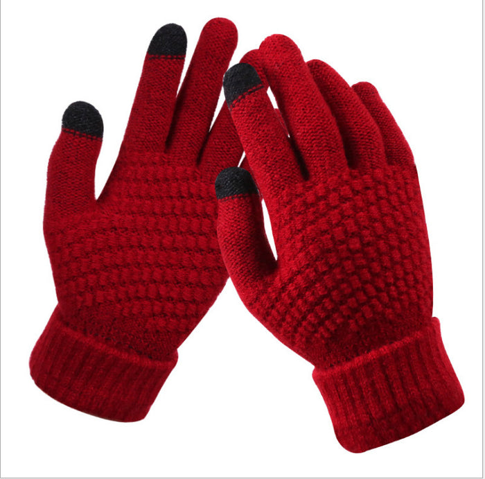 Snugleigh Textured Knit Touchscreen Gloves for Everyone
