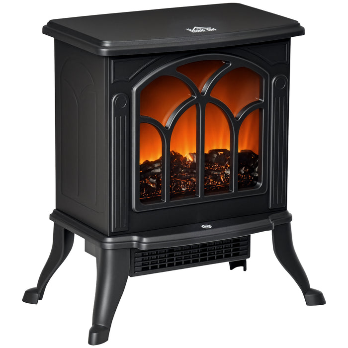 Snugleigh Compact Electric Stove 1500W with Log Flame Effect