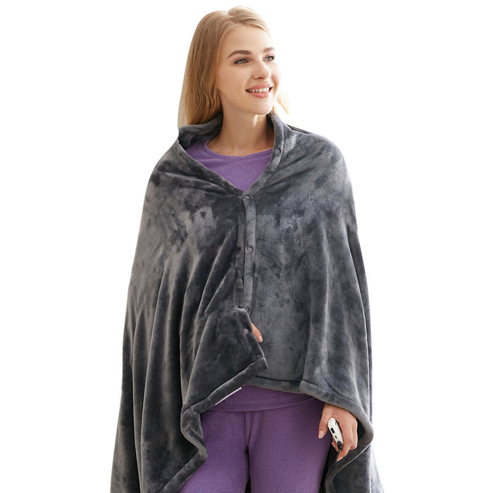 Snugleigh USB heated blanket wrap with power bank, 150 x 85 cm