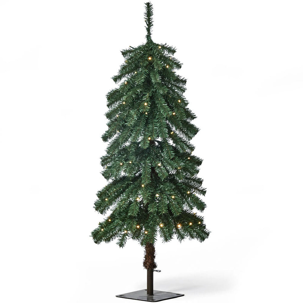 4ft pre-lit cedar Christmas tree with lights