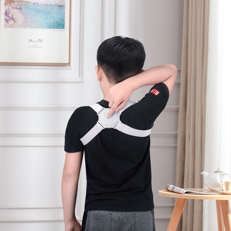 Smart posture trainer strap with sensor