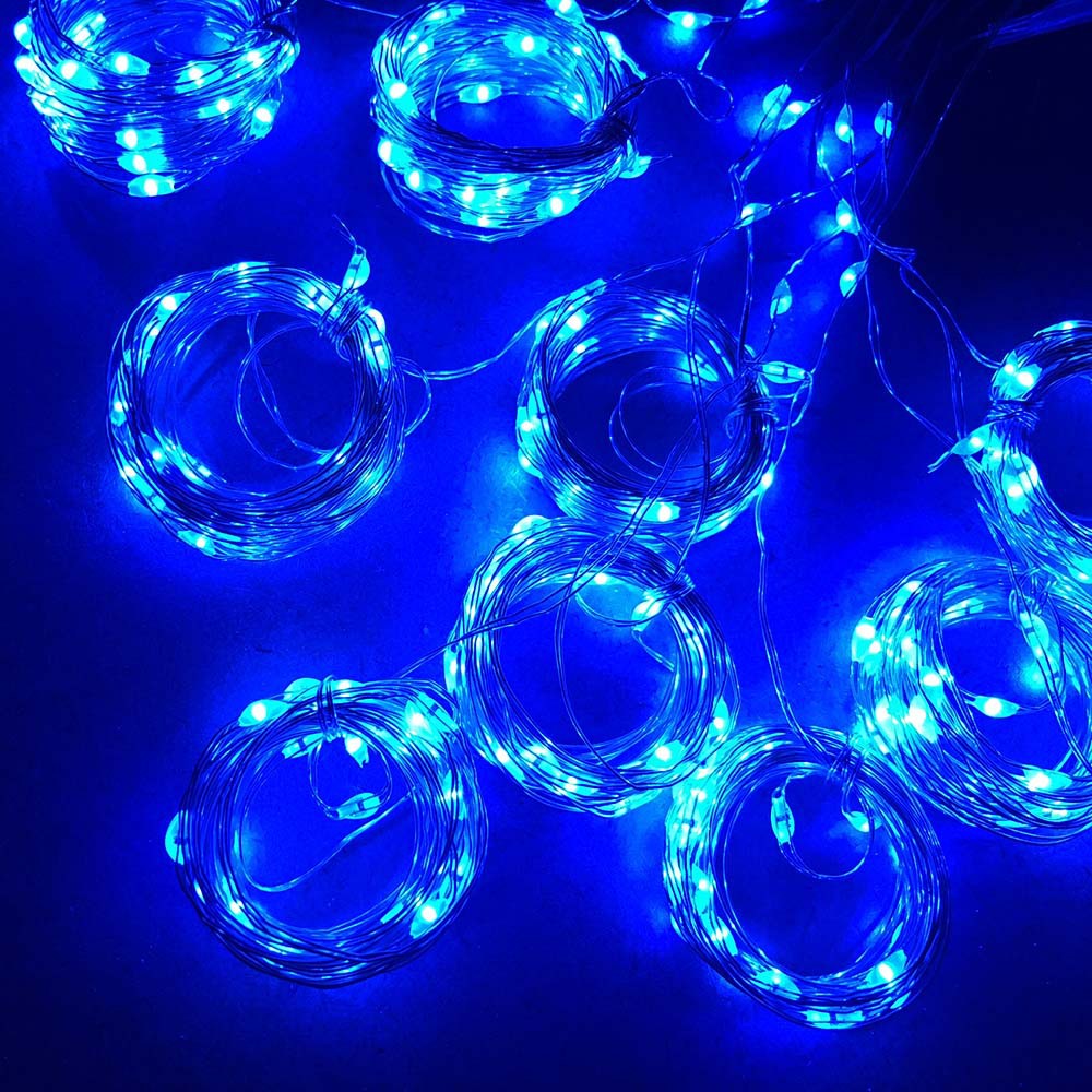 LED Curtain Fairy Lights USB With Remote Control Window