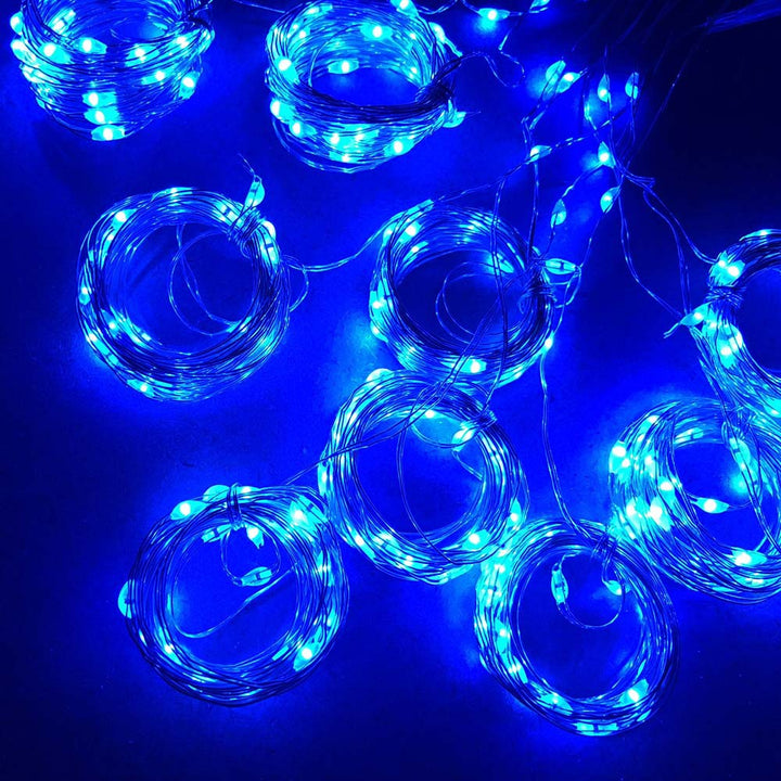 LED Curtain Fairy Lights USB With Remote Control Window