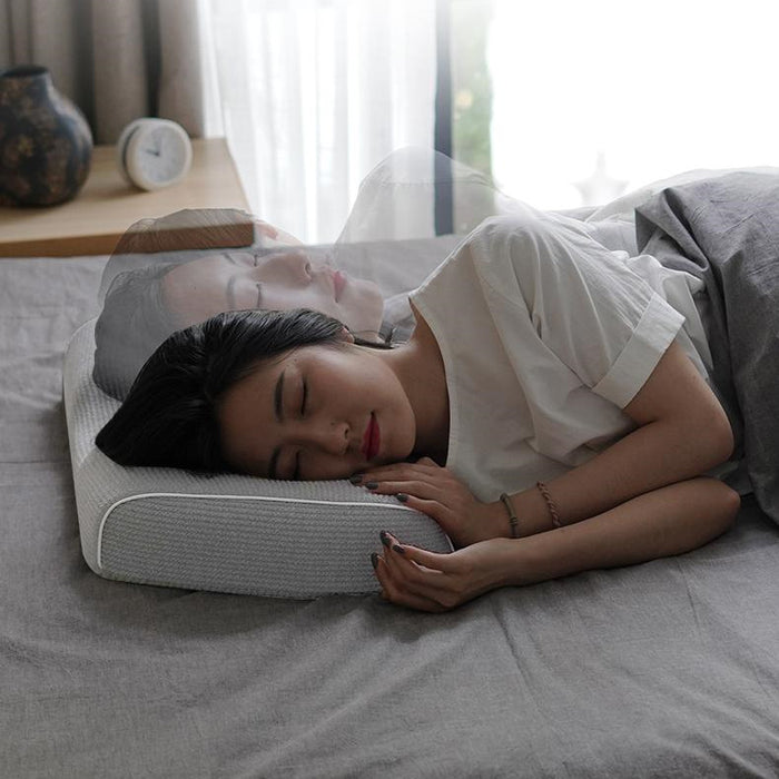Snugleigh Memory foam pillow with adjustable height insert
