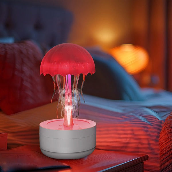 Jellyfish Fragrance Diffuser With Colourful Night Light