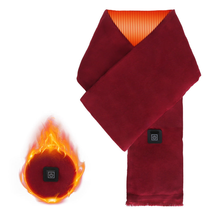 Snugleigh USB Heated Scarf with Zipped Pocket for Power Bank