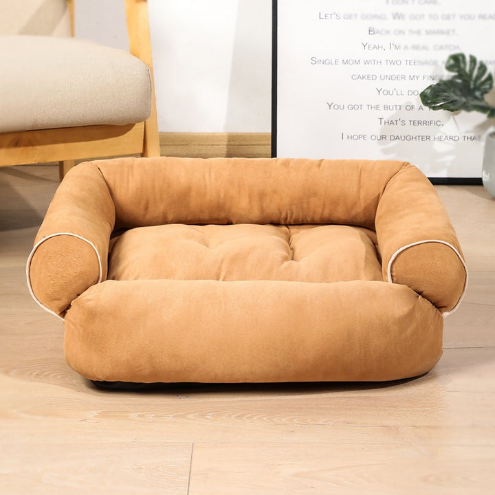 Dog Sofa Bed Sleeping Bag Style, Plush And Winter Warm