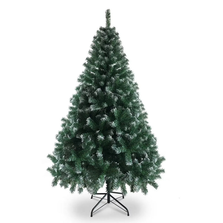 Light green tree with white branch tips
