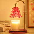 Pink Candle Warmer Lamp With Timer And Dimmer, Adjustable Height