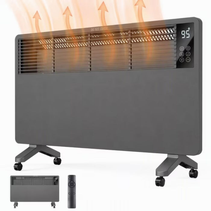 Snugleigh Panel Heater 1500W on Castors with Remote and Eco Mode