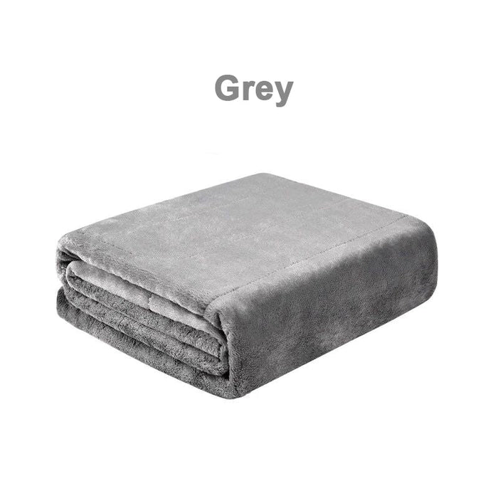 Snugleigh™ Washable USB Heated Flannel Blanket, Double-Sided