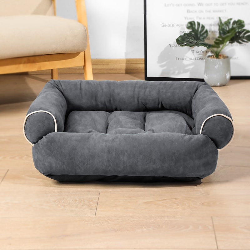 Dog Sofa Bed Sleeping Bag Style, Plush And Winter Warm