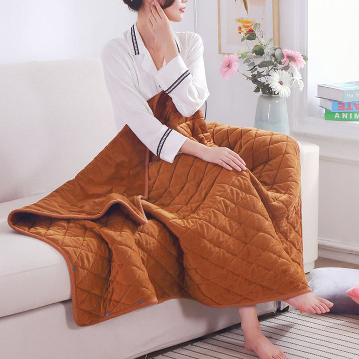 CozyCharge – Portable USB Heating Blanket for Instant Warmth Anywhere