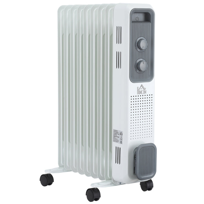 Snugleigh Oil Filled Radiator 2000W with 9 Fins and Thermostat