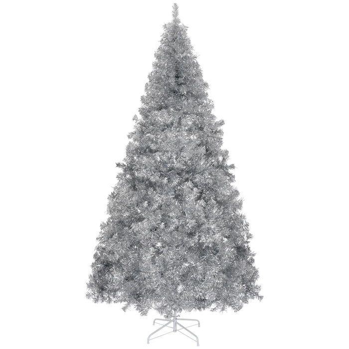Snugleigh Silver Artificial Christmas Tree 6 ft with 800 Tips