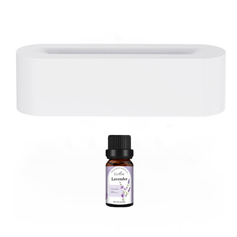 Flame Aroma Diffuser With 10ml Essential Oils, 7 Colour Light