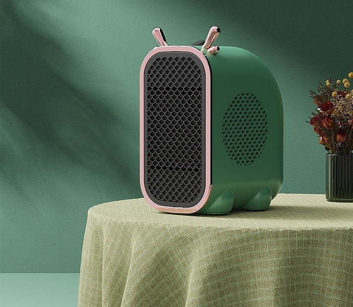 Snugleigh Mini PTC Fan Heater with Cute Ear Design